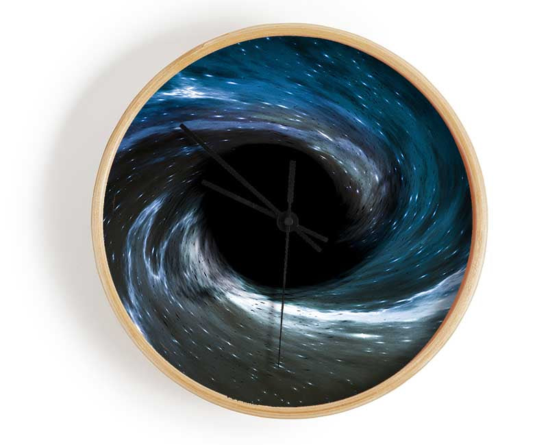 Vortex in space black hole Clock - Wallart-Direct UK