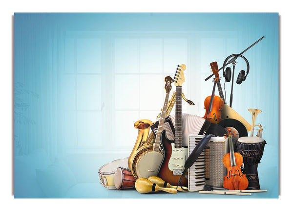 Musical instruments band