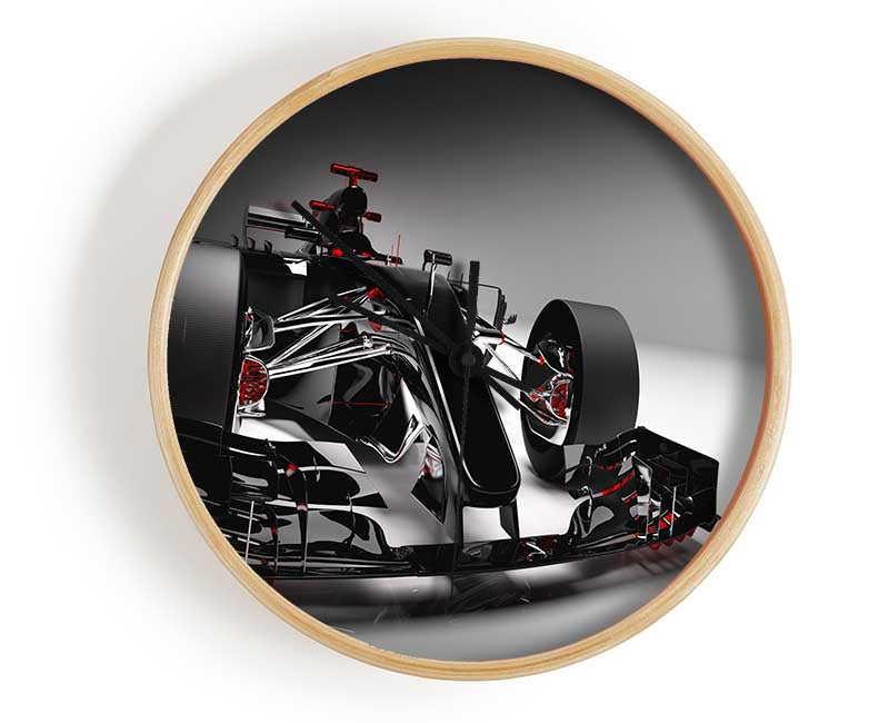 F1 racer futuristic Clock - Wallart-Direct UK