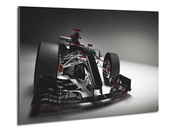 F1 racer futuristic