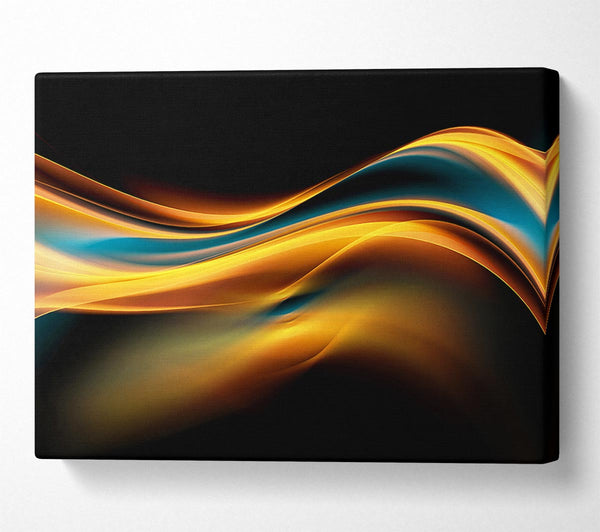 Picture of Flow of liquid light Canvas Print Wall Art