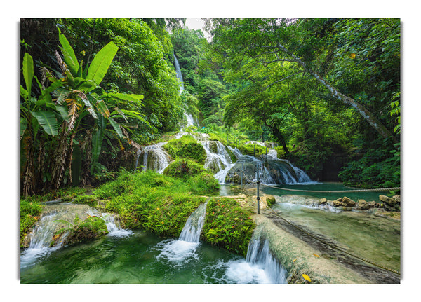 Green paradise mountain jungle