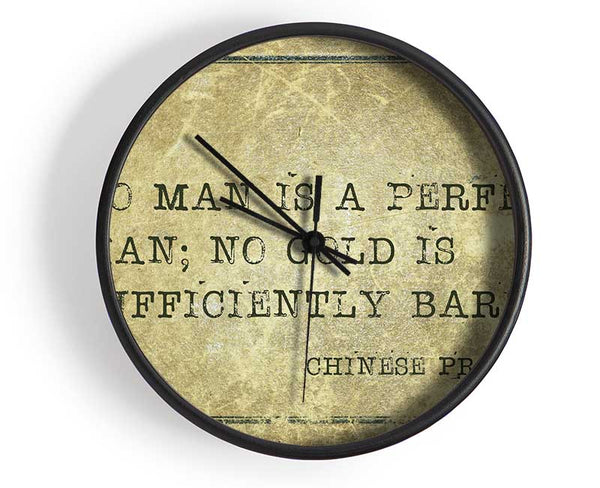 Chinese Proverb saying Clock - Wallart-Direct UK