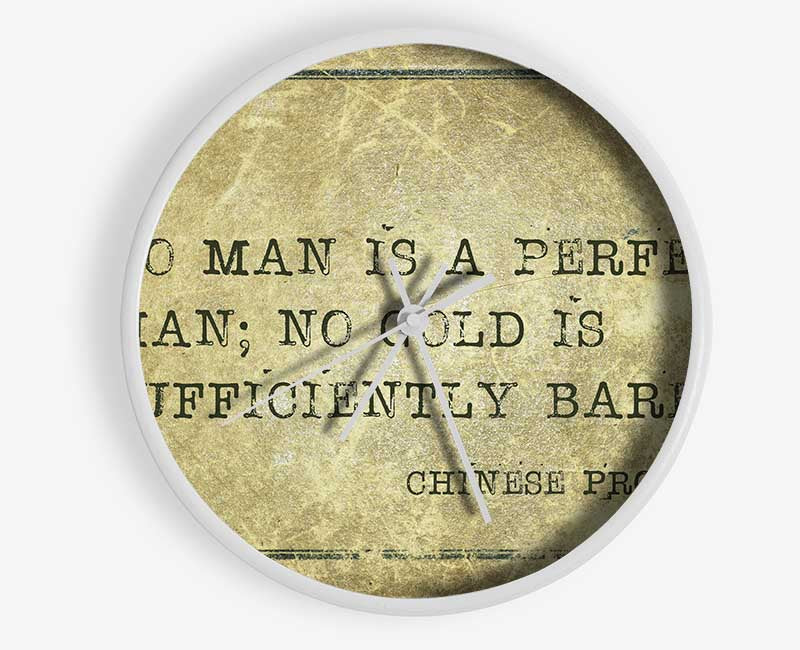 Chinese Proverb saying Clock - Wallart-Direct UK