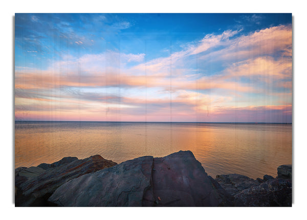 Scenic view out to sea