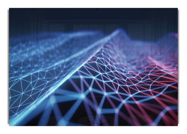 Isometric Grid in 3 dimensional view