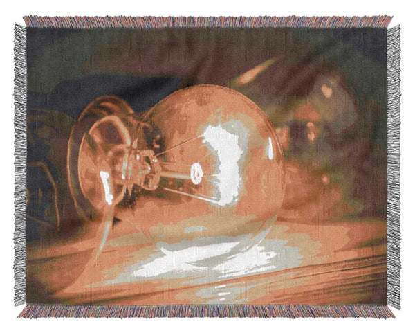 light bulb detail Woven Blanket