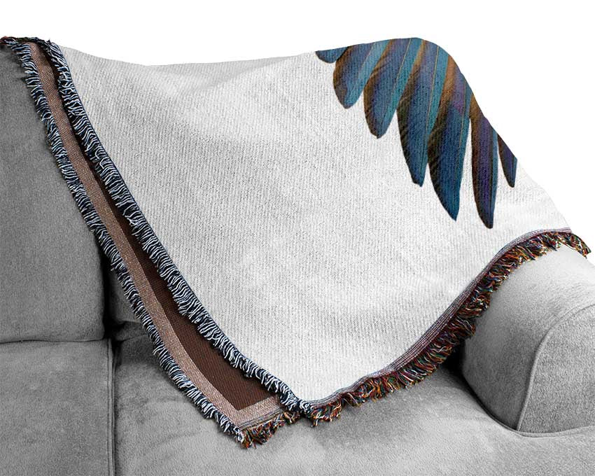 Parrot Vibrant wings Woven Blanket