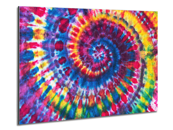 Spiral tie dye