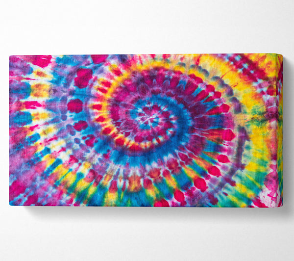 Spiral tie dye