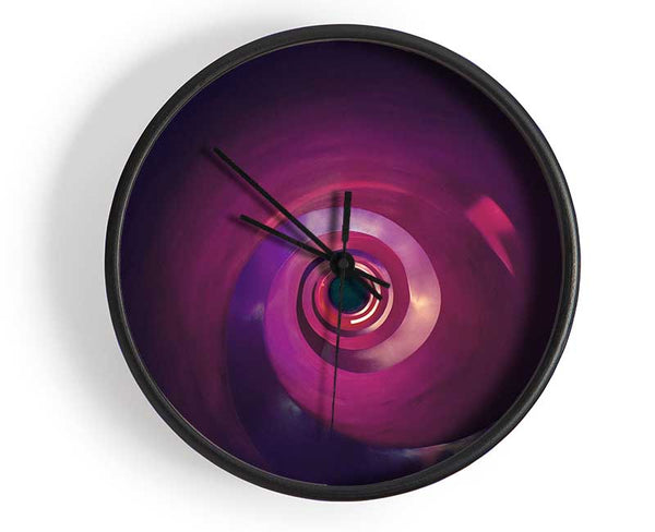 Sinking down the purple hole Clock - Wallart-Direct UK