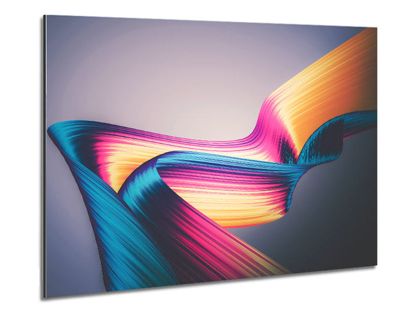 Coloured Ribbon flow