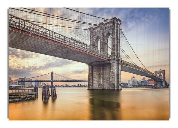 New york bridge orange river