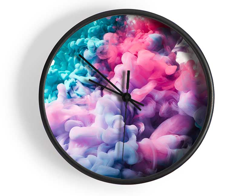 Clouds of colour Clock - Wallart-Direct UK