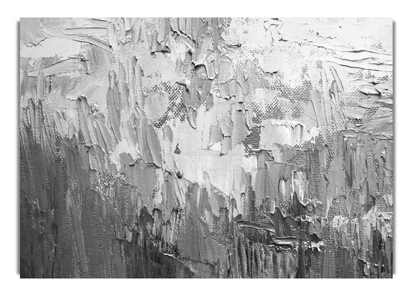 Black and white acrylic textures