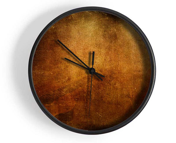 Grunge acoustic guitar Clock - Wallart-Direct UK