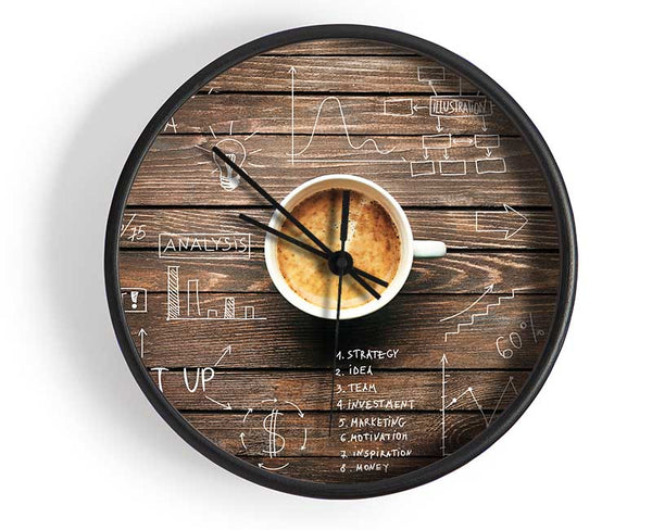 Motivation and ideas Clock - Wallart-Direct UK