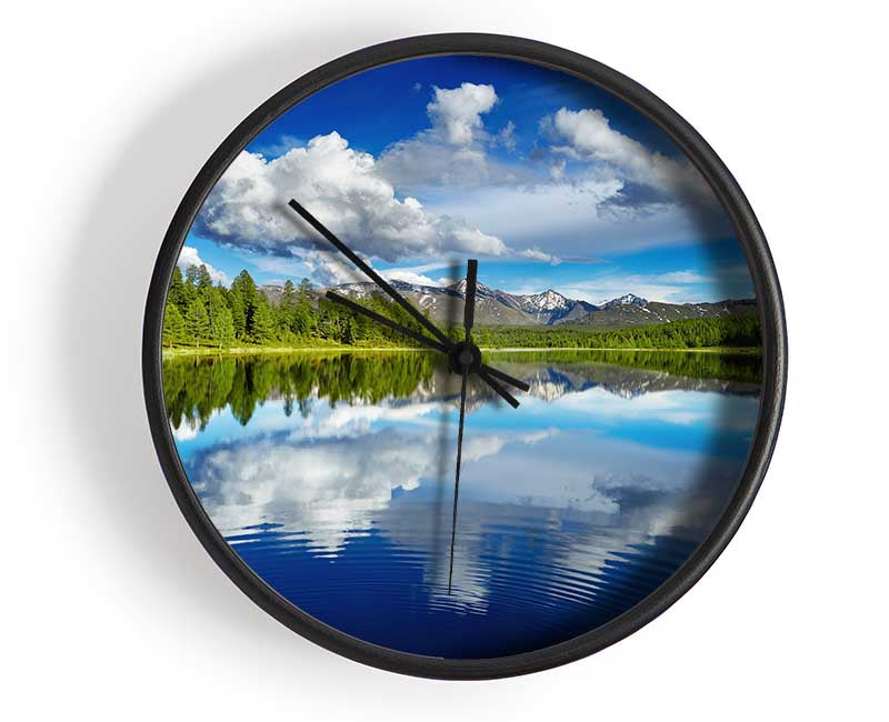 ripples in the ocean view Clock - Wallart-Direct UK