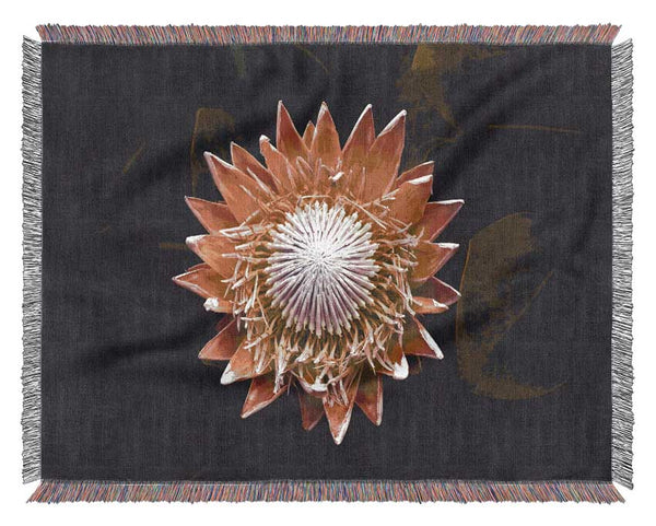 Star big flower Woven Blanket