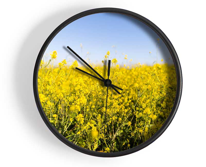 Summer harvest fields Clock - Wallart-Direct UK