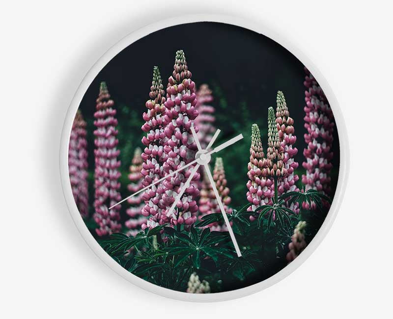 Loopins standing tall above the undergrowth Clock - Wallart-Direct UK