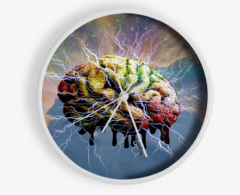 Brain Electricity Clock - Wallart-Direct UK