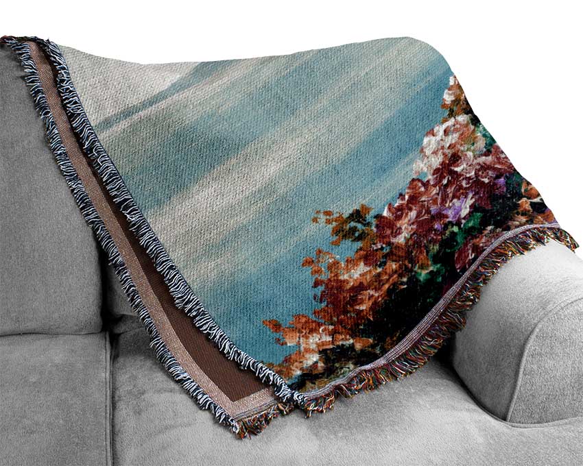 Mediterranean Sunshine Home Woven Blanket