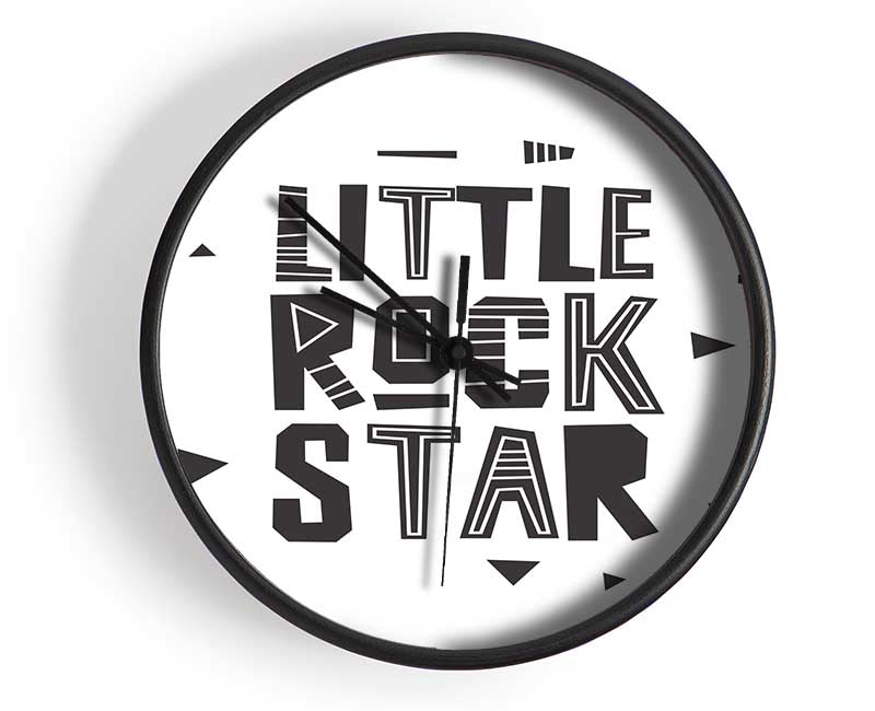 Little Rock Star Clock - Wallart-Direct UK