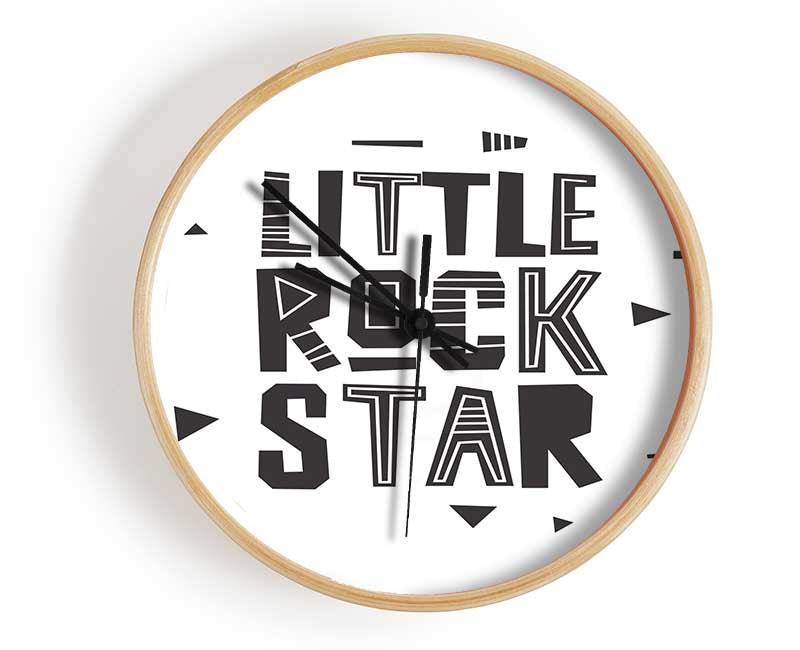 Little Rock Star Clock - Wallart-Direct UK