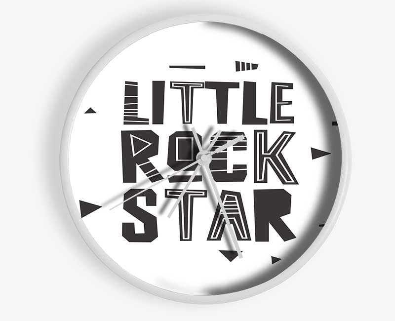 Little Rock Star Clock - Wallart-Direct UK