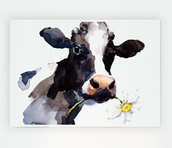 Daisy The Cow Print Poster Wall Art