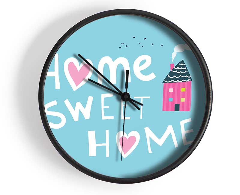 Home Sweet Home Cosy Clock - Wallart-Direct UK