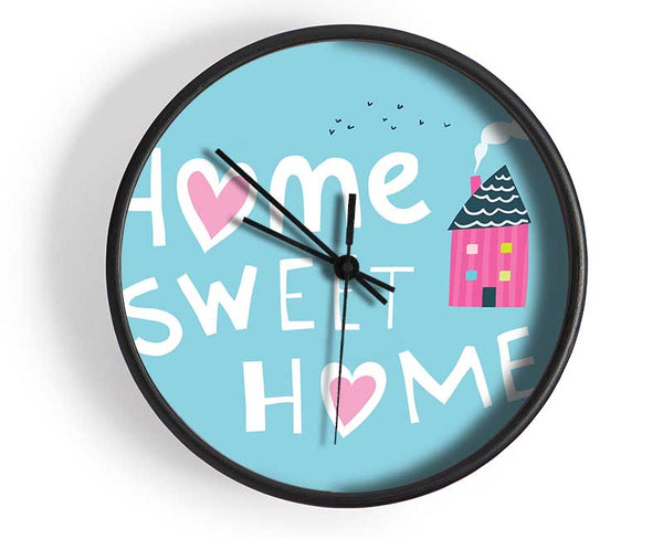 Home Sweet Home Cosy Clock - Wallart-Direct UK