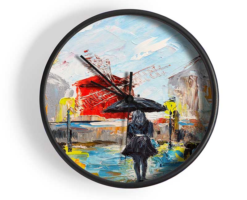 Walking Through The Elements Clock - Wallart-Direct UK