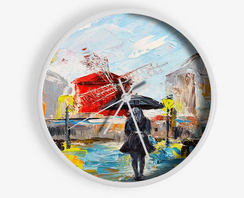 Walking Through The Elements Clock - Wallart-Direct UK