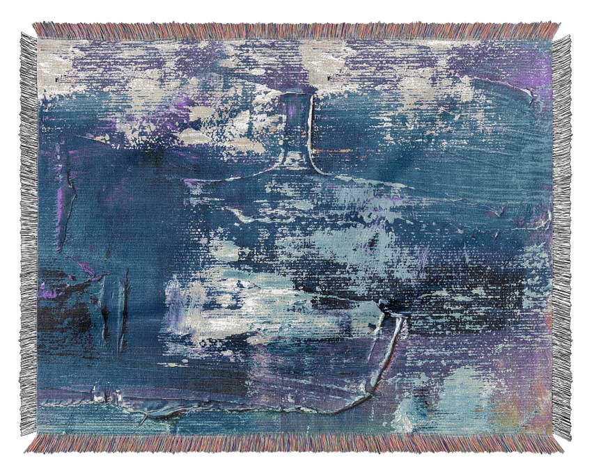 Acrylic Art Paint Textures Woven Blanket