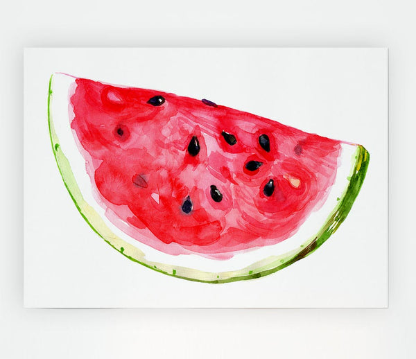 Watercolour Watermelon Print Poster Wall Art