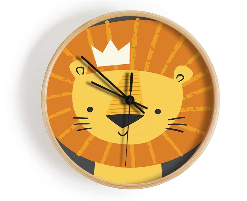 Little Lion Clock - Wallart-Direct UK