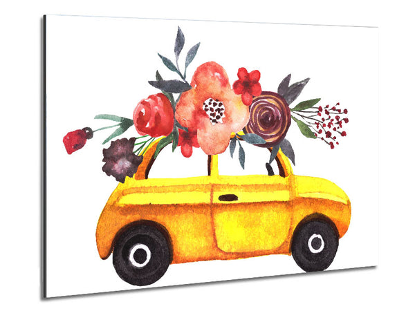 Cut Floral Car