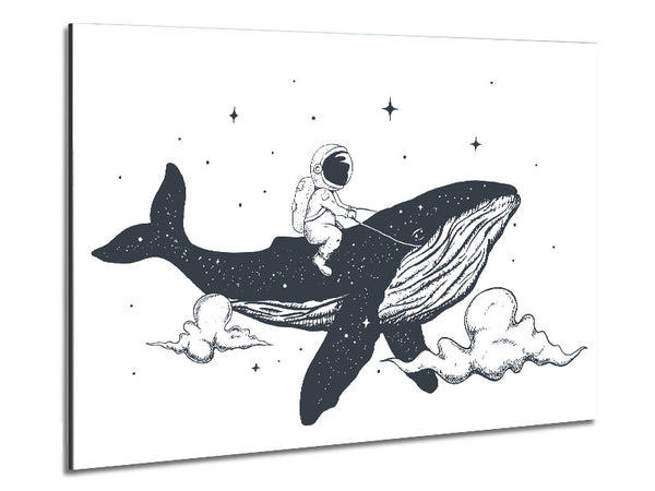 Astronaught On A Whale