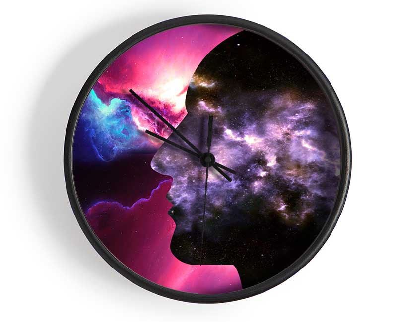 Face Of The Universe Clock - Wallart-Direct UK