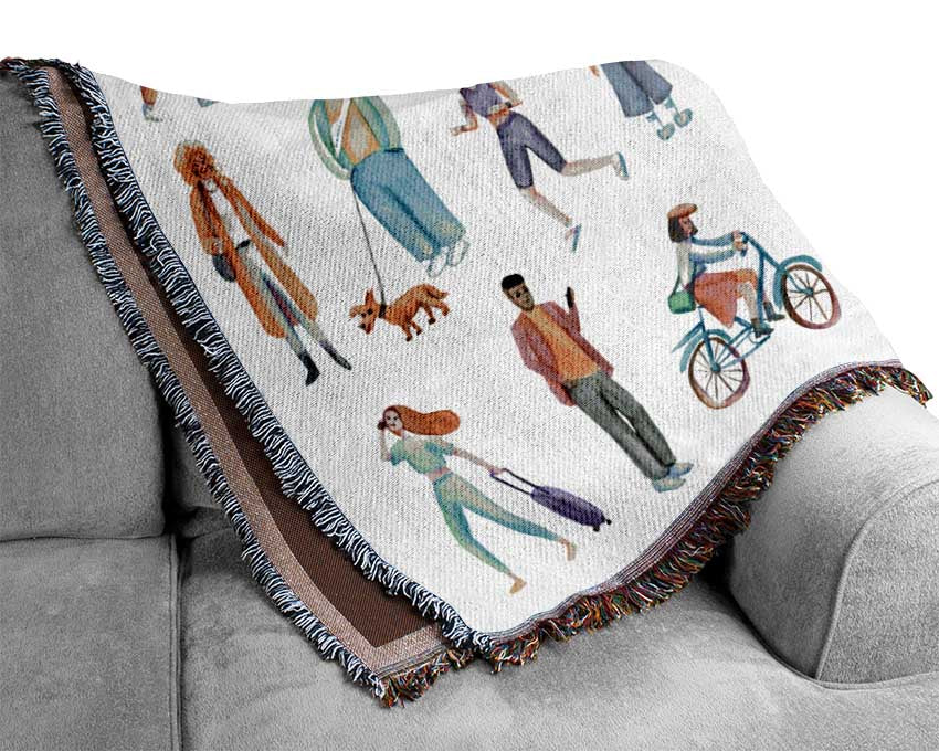 Multicultured World Woven Blanket