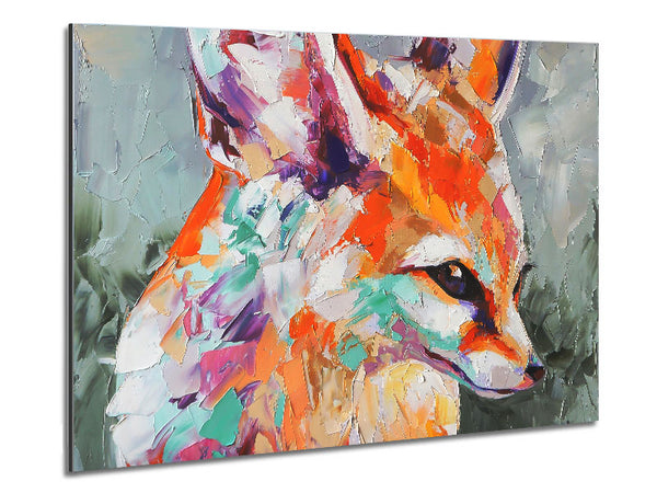 Vibrant Fox Painting