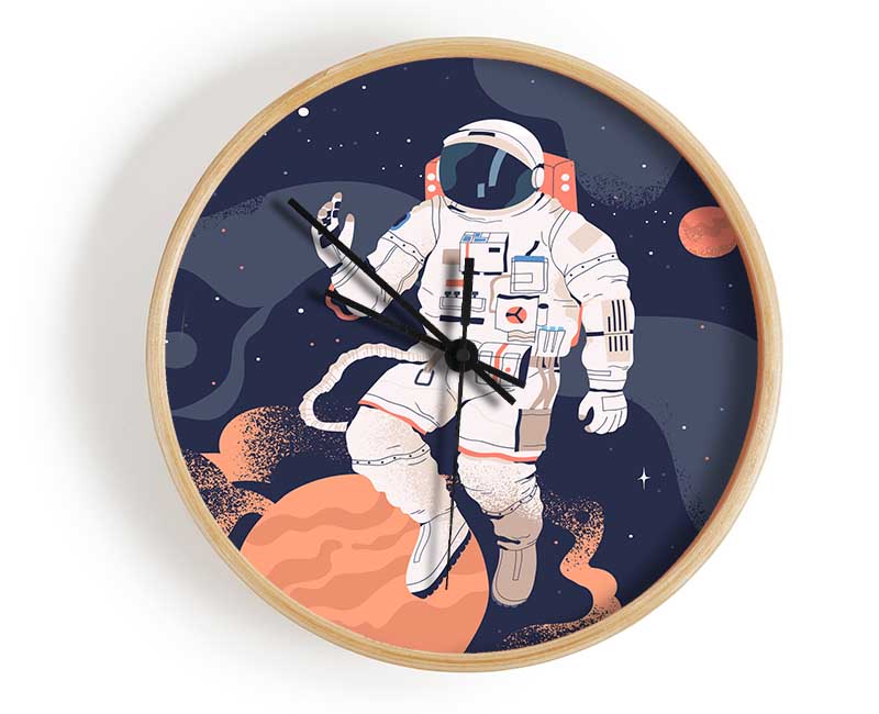 Space Man Of The Universe Clock - Wallart-Direct UK