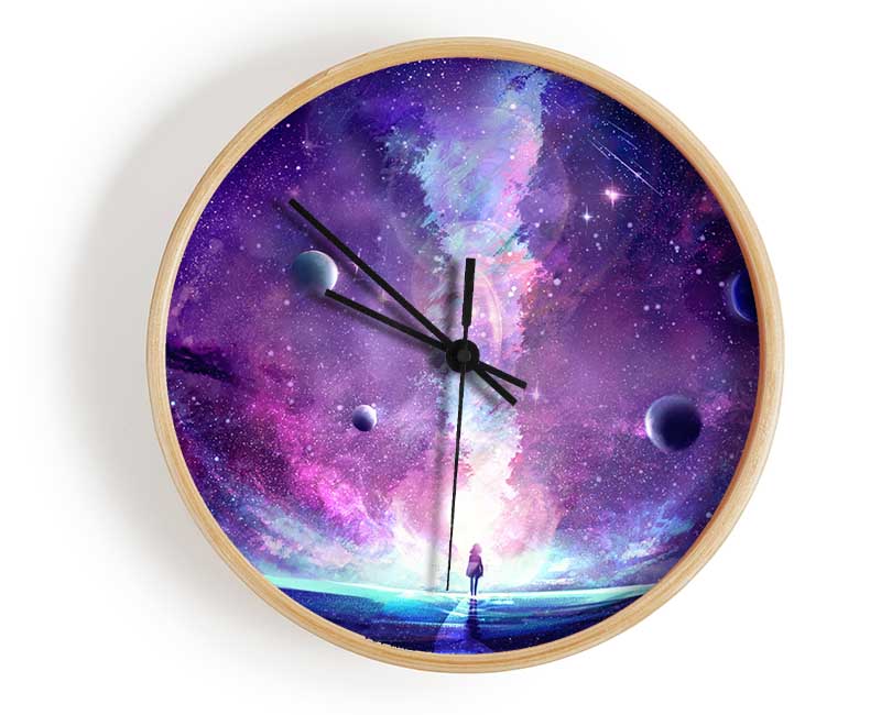 The Space Corridor Clock - Wallart-Direct UK