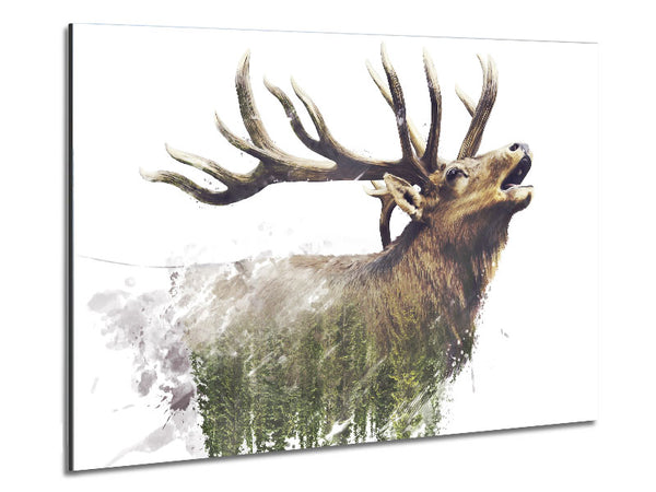 Double Exposure Stag