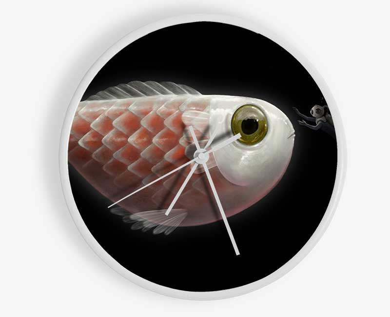 The Giant Fish Clock - Wallart-Direct UK