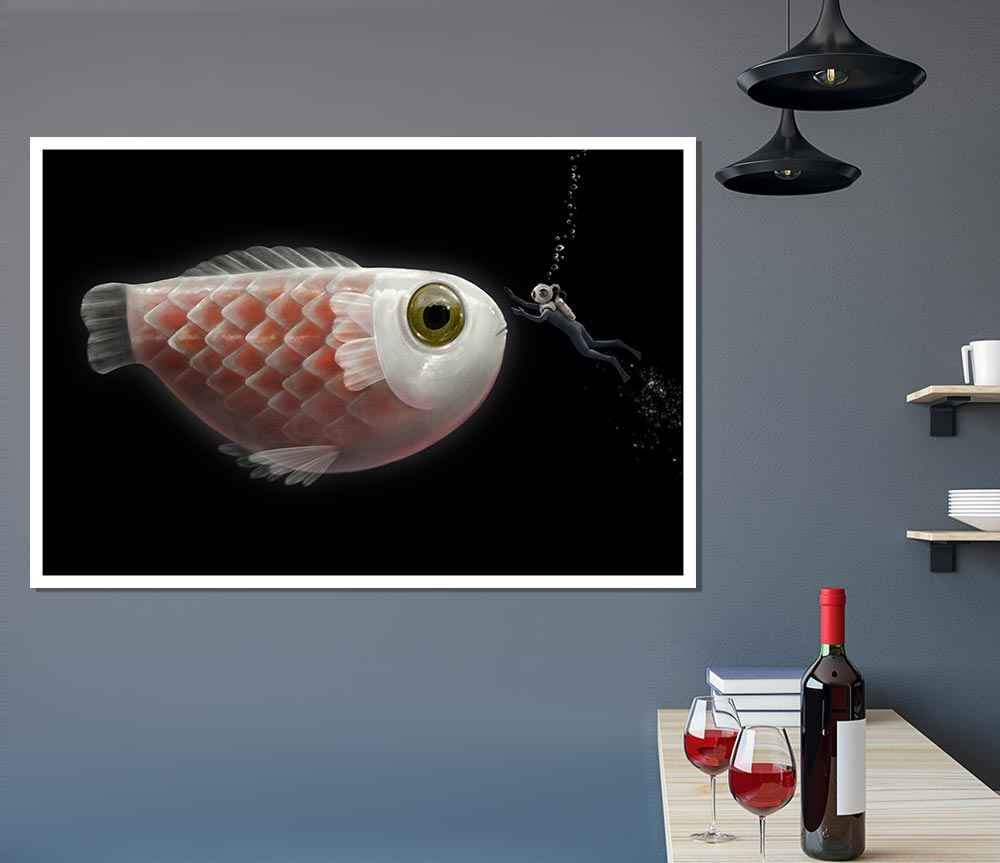 The Giant Fish Print Poster Wall Art