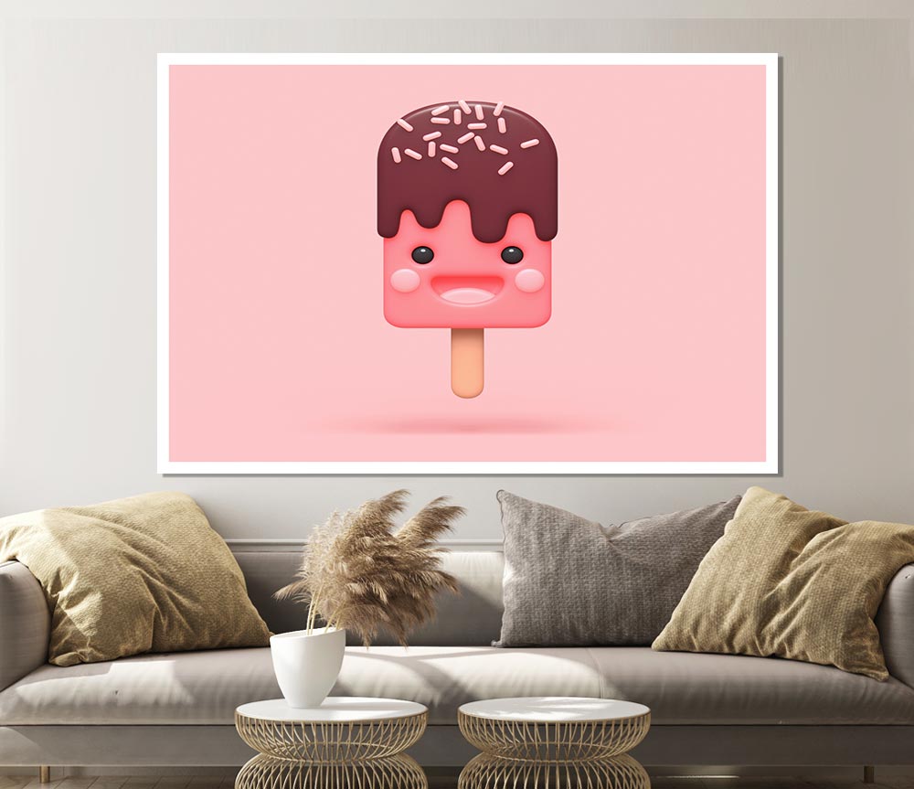 Chocolate Pop Print Poster Wall Art