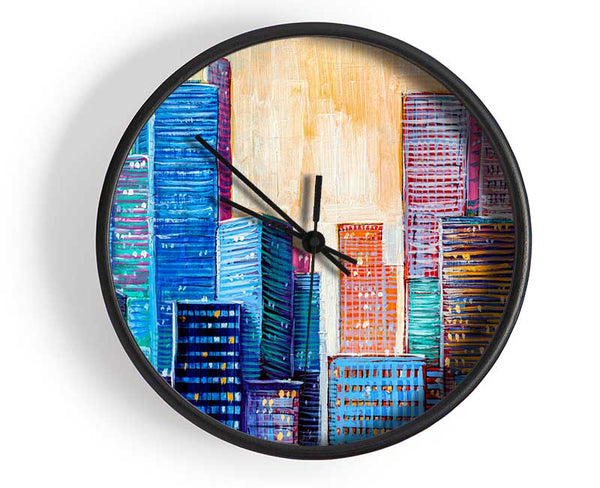 The Blues City Clock - Wallart-Direct UK